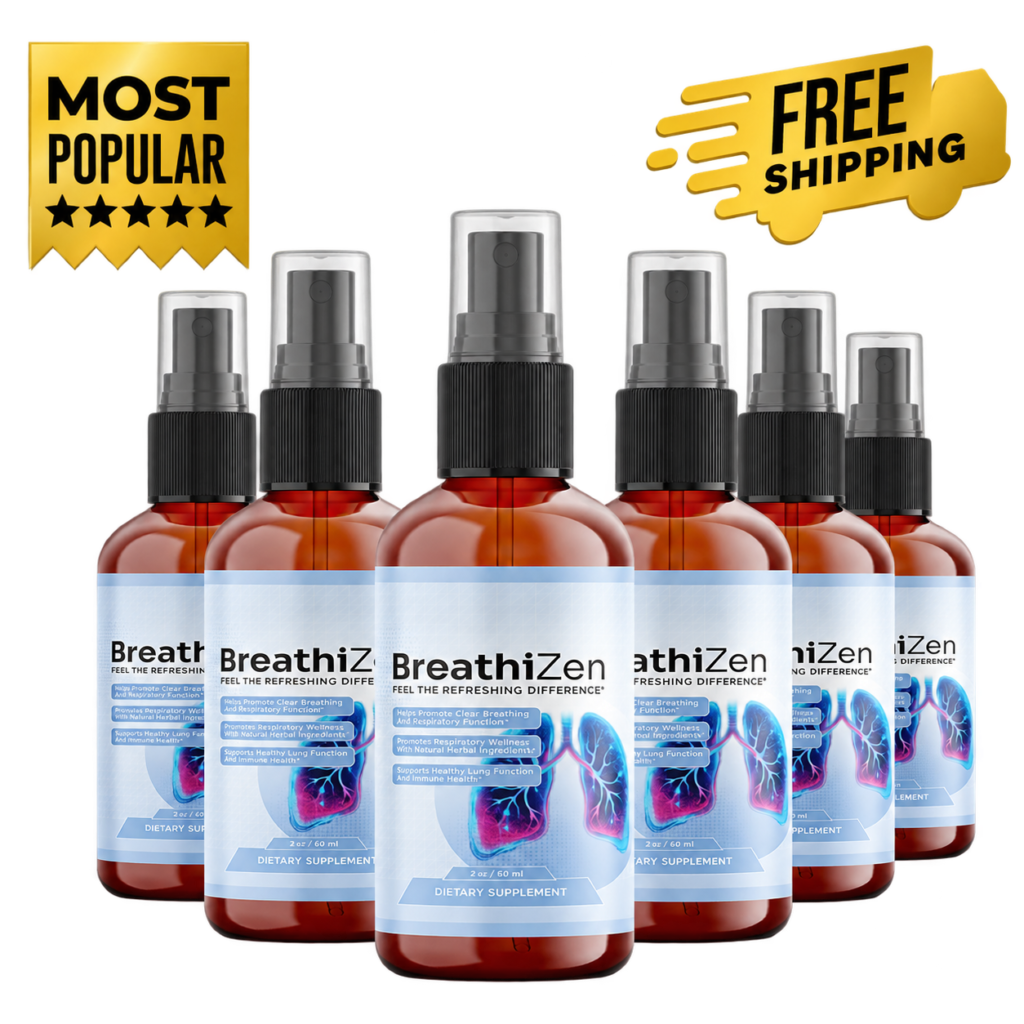 BreathiZen 6 bottle package with free shipping