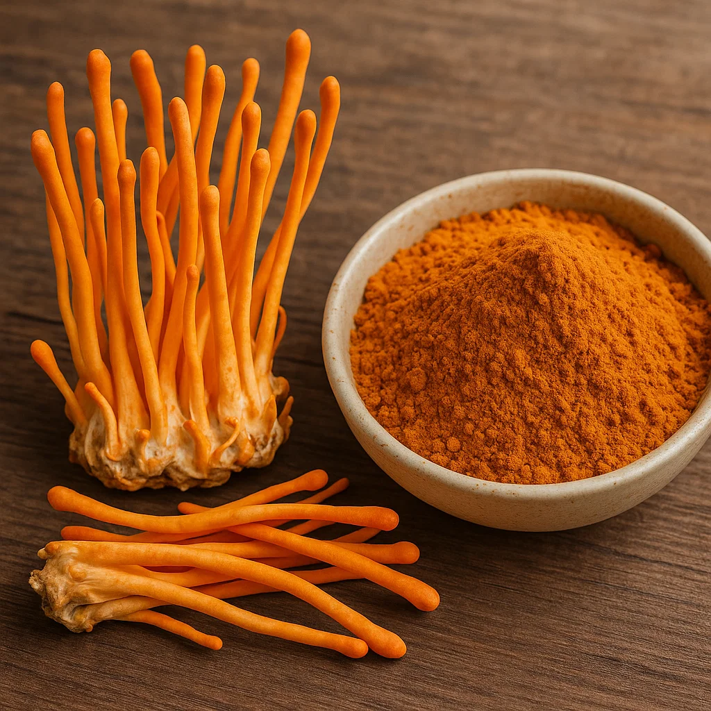 Organic Cordyceps militaris Fruit Extract in BreathiZen